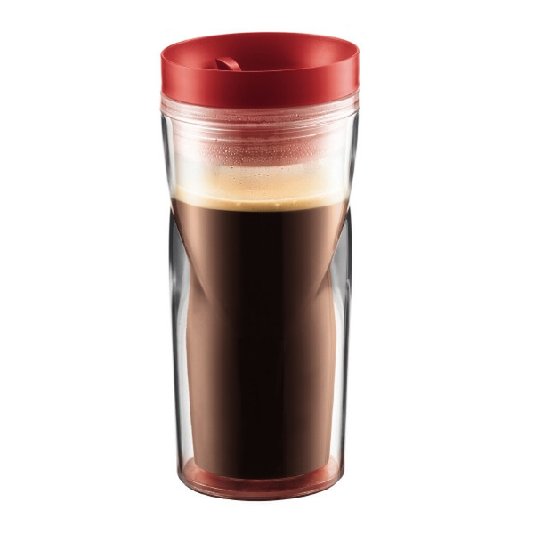 Bodum Travel Mug Красный, Прозрачный 1шт чашка/кружка