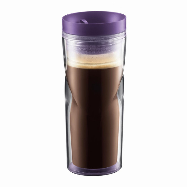 Bodum Travel Mug Пурпурный, Прозрачный 1шт чашка/кружка