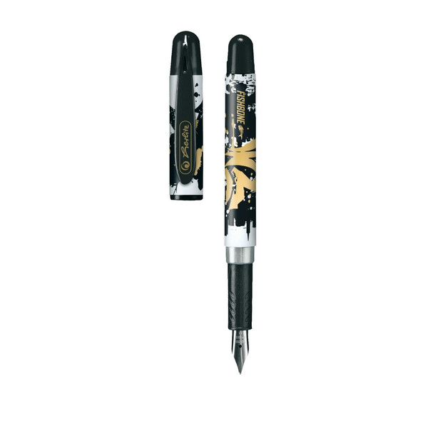 Herlitz 11086402 Black,Yellow 1pc(s) fountain pen