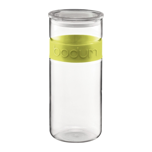Bodum Presso Round Glass Transparent,Yellow jar