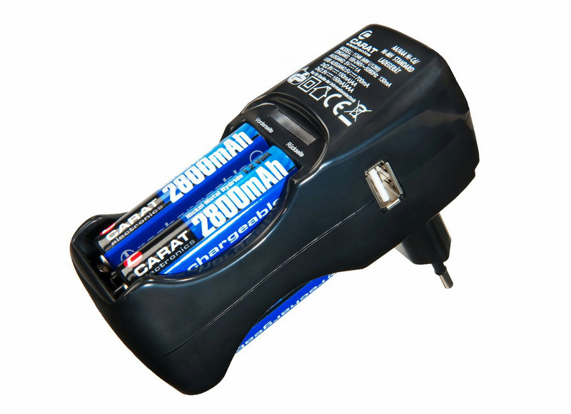 Carat 11346 Indoor battery charger Черный зарядное устройство