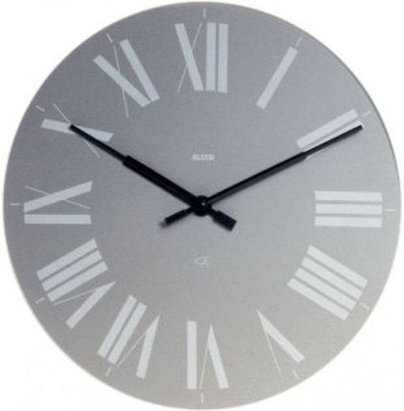 Alessi 12 G Круг Серый настенные часы