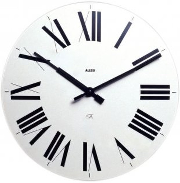 Alessi 12 W Circle White wall clock