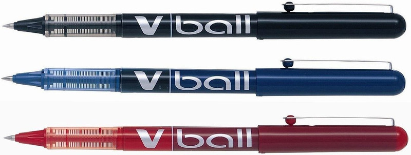 Pilot 130300300 Black,Blue,Red 3pc(s) rollerball pen