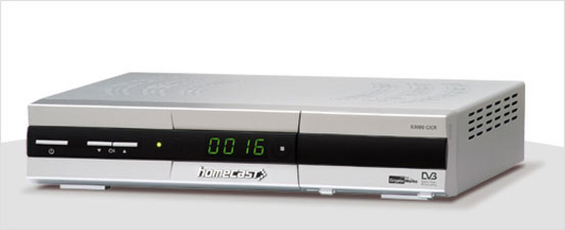 Homecast S 3000 CICR Silber TV Set-Top-Box
