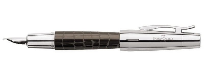 Faber-Castell E-Motion Brown,Chrome 1pc(s) fountain pen