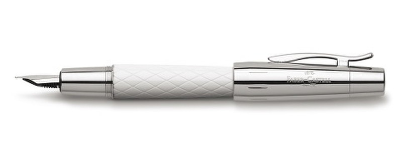 Faber-Castell E-Motion Chrome,White 1pc(s) fountain pen
