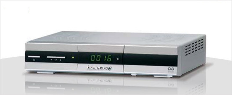 Homecast T 3000 FTA Silber TV Set-Top-Box