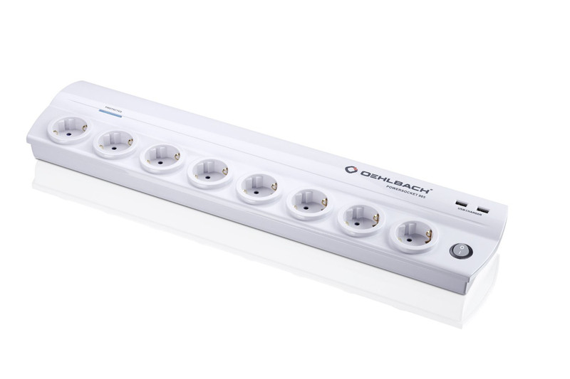 OEHLBACH Power Socket 905 8AC outlet(s) White surge protector