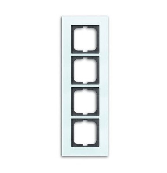 Busch-Jaeger 1724-810 White switch plate/outlet cover