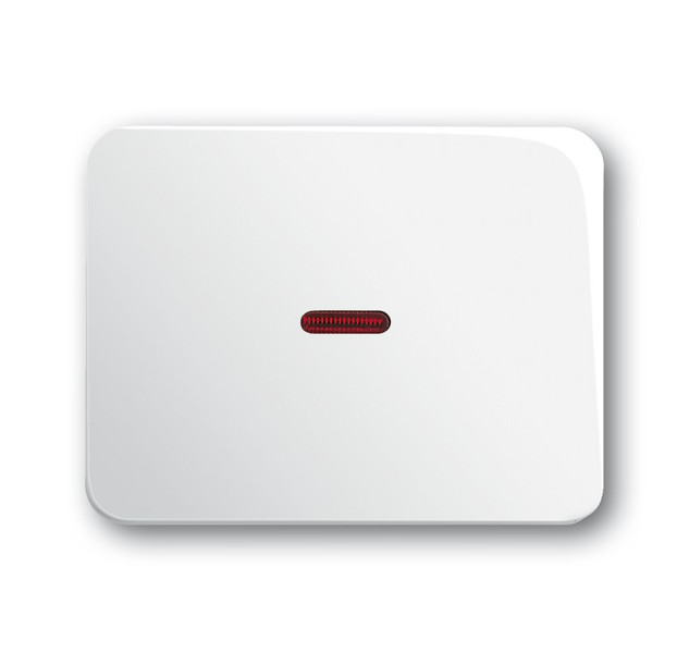 Busch-Jaeger 1789-24G White switch plate/outlet cover