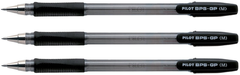 Pilot 204300301 Fine Black 3pc(s) ballpoint pen