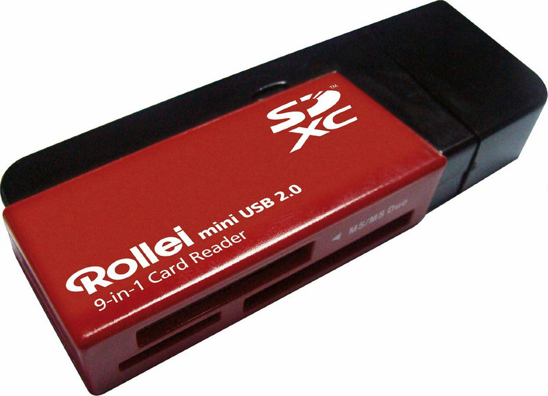 Rollei 20919 USB 2.0 Красный устройство для чтения карт флэш-памяти