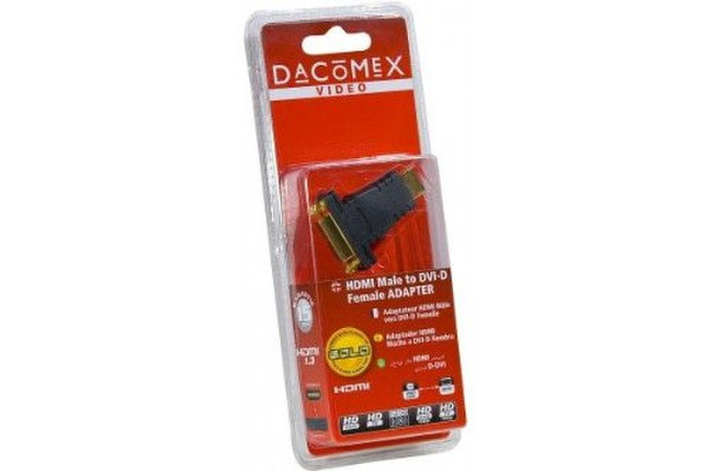 Dacomex 220040 HDMI DVI-D Черный кабельный разъем/переходник