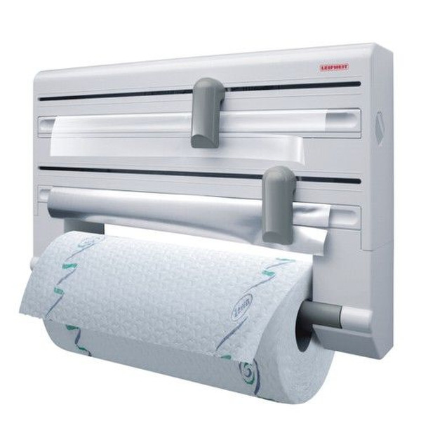 LEIFHEIT 25703 Wall-mounted paper towel holder Grau, Weiß Papiertuch-Behälter