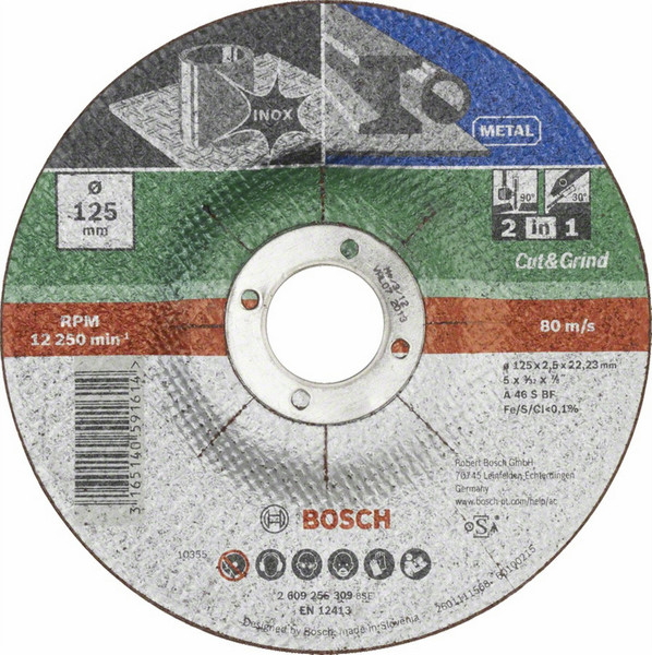 Bosch 2609256309 Schneidedisk 1Stück(e) Winkelschleifer-Zubehör