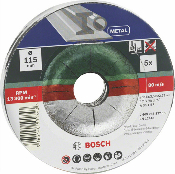 Bosch 2609256332 Cutting disc 5pc(s)