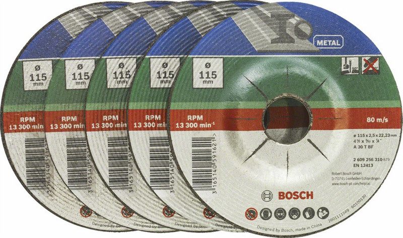 Bosch 2609256333 Cutting disc 5pc(s)