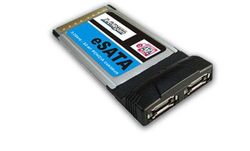 AC Ryan eSATA PCMCIA card 2-port eSATA Schnittstellenkarte/Adapter
