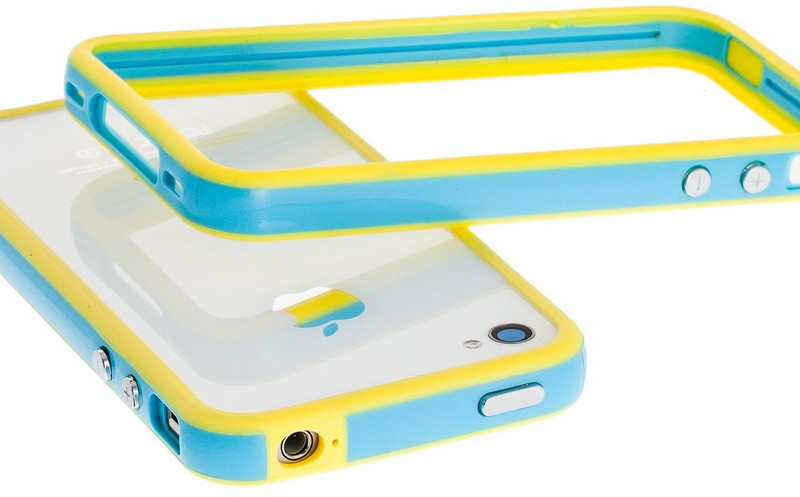 Horny Protectors 3018 Border Blue,Yellow mobile phone case