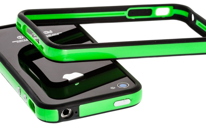 Horny Protectors 3020 Border case Черный, Зеленый чехол для мобильного телефона