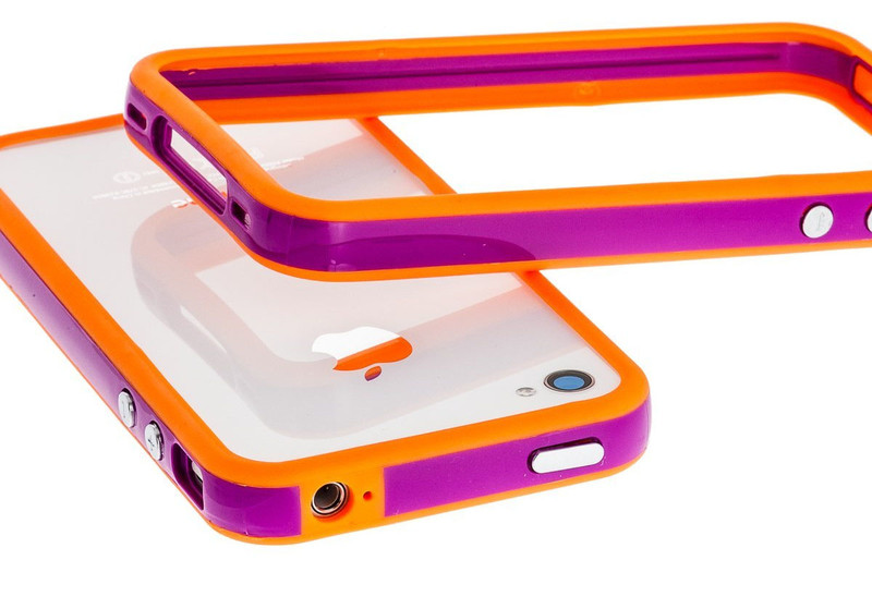 Horny Protectors 3022 Border Orange,Purple mobile phone case