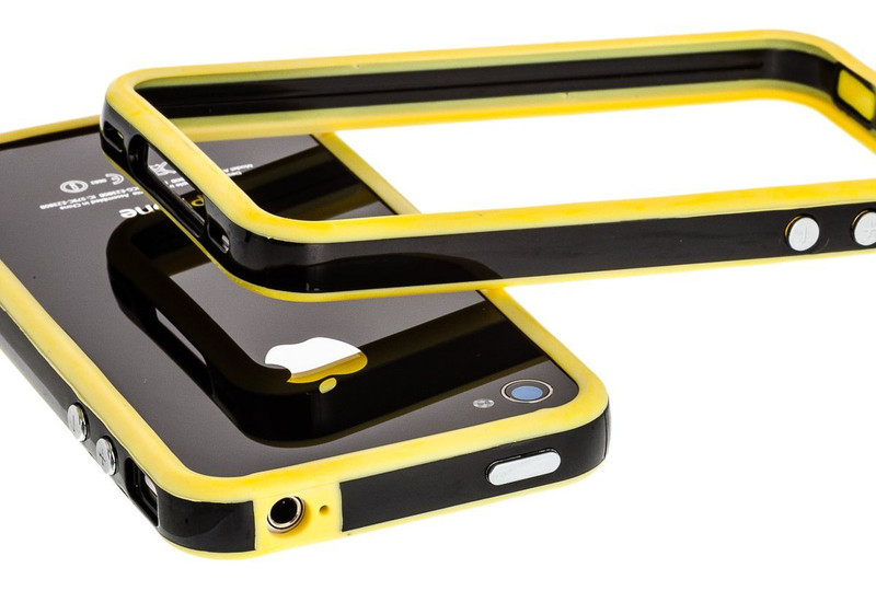 Horny Protectors 3027 Border case Черный, Желтый чехол для мобильного телефона