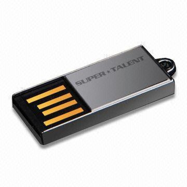 Super Talent Technology 8GB USB2.0 Flash Drive 8ГБ USB 2.0 Cеребряный USB флеш накопитель