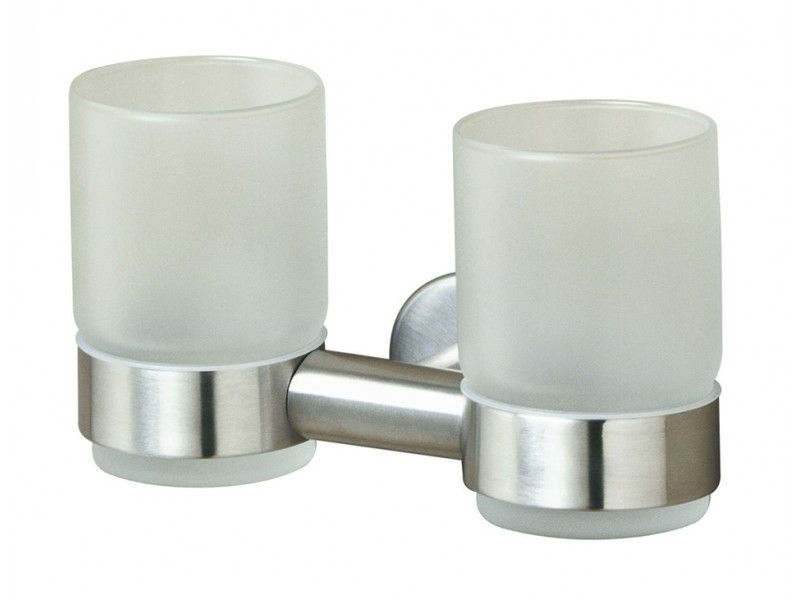 Tiger 3077.3.09.46 Stainless steel,Transparent,White Wall-mounted toothbrush holder
