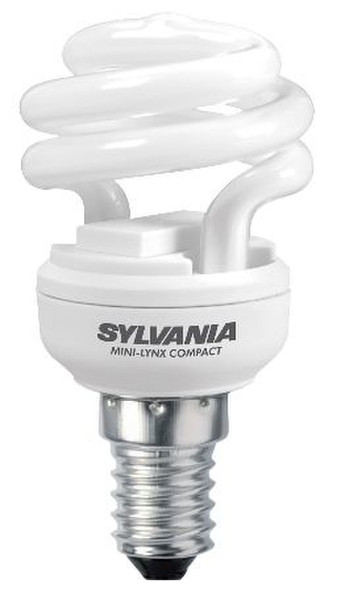 Sylvania 31005 8Вт E14 Не указано Белый люминисцентная лампа