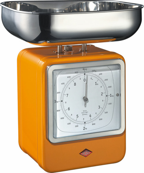 Wesco 322 204-25 Mechanisch Orange Küchenwaage