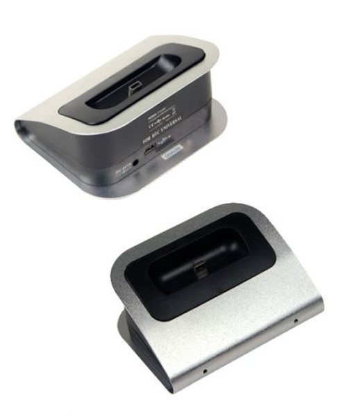 PEDEA 3225037 USB 2.0 Silber Notebook-Dockingstation & Portreplikator