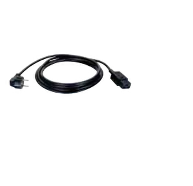Bachmann 352.175 3m C19 coupler Black power cable