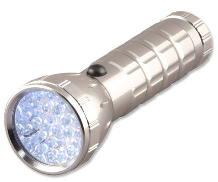 Lindy 43072 Hand flashlight LED Silver flashlight
