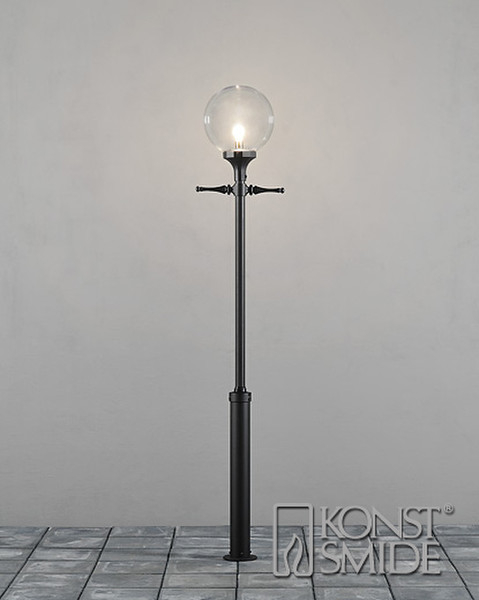 Konstsmide 468-750 Outdoor pedestal/post lighting Black