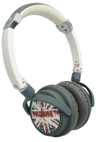 Omenex KSK-DJ100 Kopfband Binaural Grau, Weiß