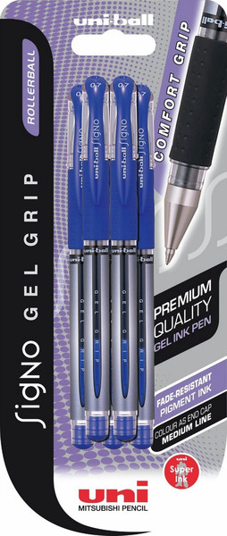 Uni-Ball Signo Gel Grip UM-151 Blue 5pc(s)