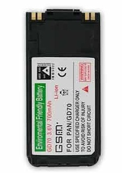 Nexxus 700mAh Li-Ion Lithium-Ion 700mAh 3.6V rechargeable battery