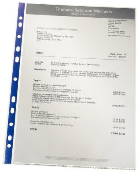 Leitz 627238 A4 25Stück(e) Dokumentenmappe