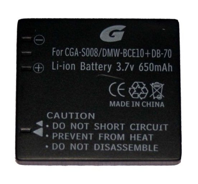Bilora GPI 659 Lithium-Ion 650mAh 3.7V rechargeable battery