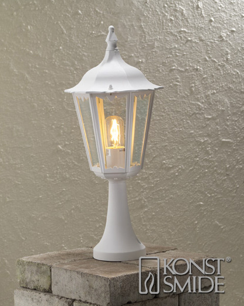 Konstsmide 7214-250 Outdoor pedestal/post lighting Белый наружное освещение
