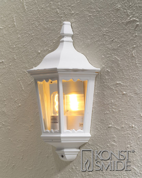 Konstsmide 7229-250 Outdoor wall lighting Белый наружное освещение