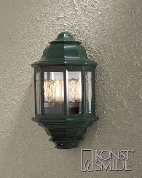Konstsmide 7238-600 Outdoor wall lighting Зеленый наружное освещение
