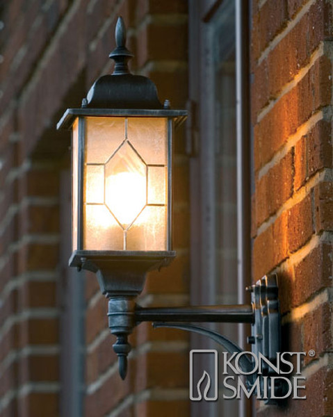 Konstsmide 7247-759 Outdoor wall lighting Черный, Cеребряный наружное освещение