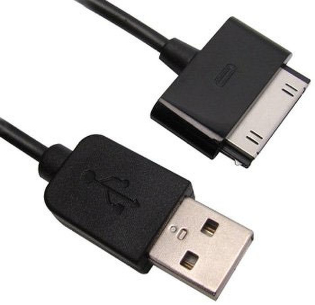 Omenex 730904 USB A Black mobile phone cable