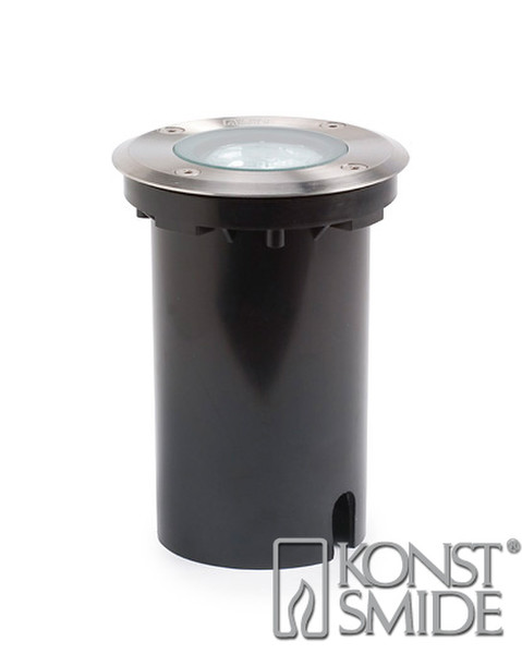 Konstsmide 7606-000 Black,Stainless steel Indoor/Outdoor Recessed spot lighting spot