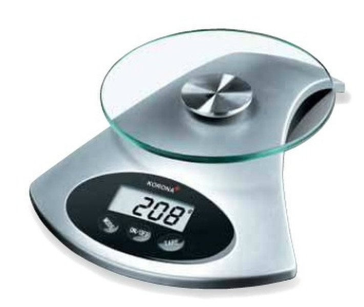 Korona Sandy Electronic kitchen scale Schwarz, Silber