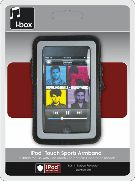 iBox 76976HS/02 Armband case Black MP3/MP4 player case