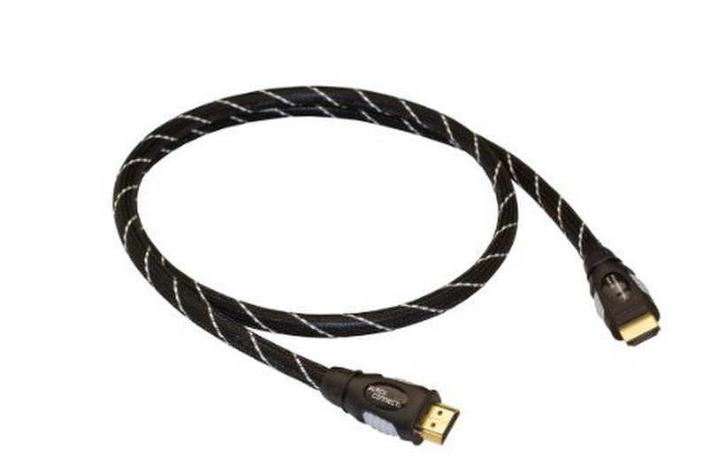 Black connect 821158 2.5m HDMI HDMI Schwarz HDMI-Kabel