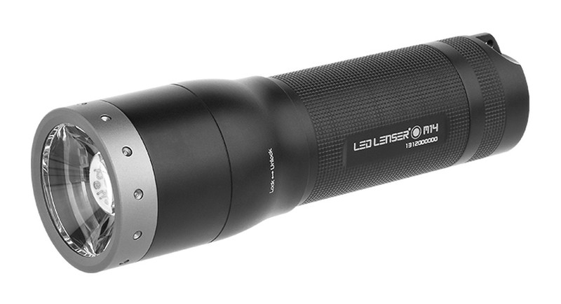 Zweibrüder LED Lenser M14 Hand flashlight LED Black